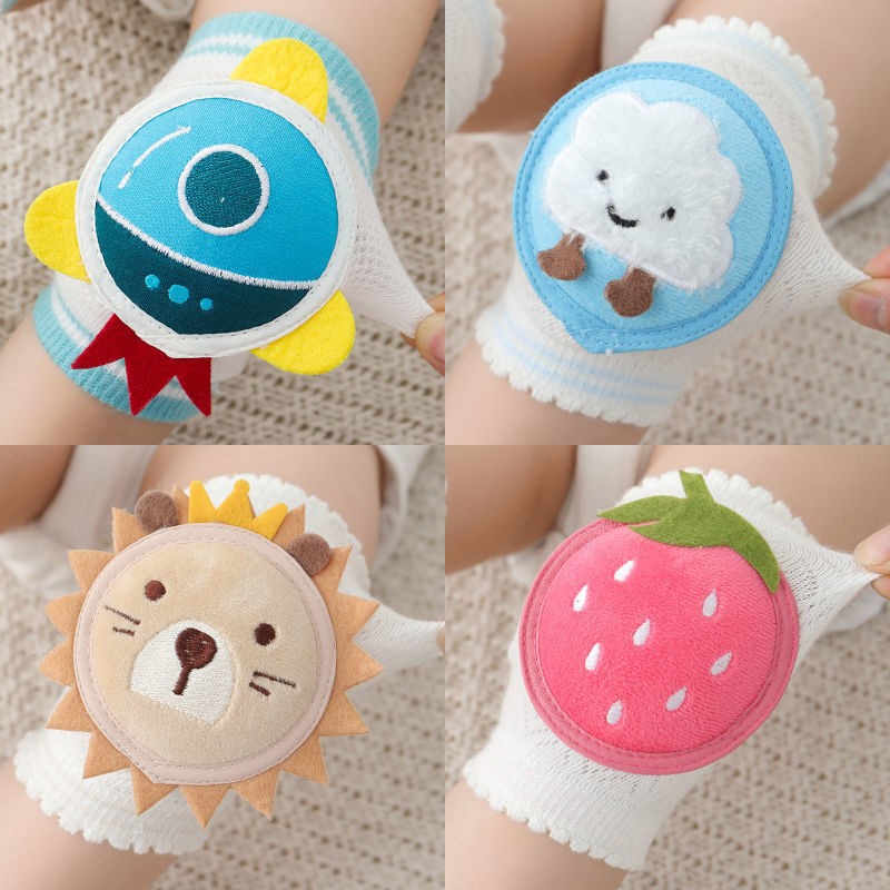 Baby Walker Activity - Cute Cartoon Children Knee Pads Summer