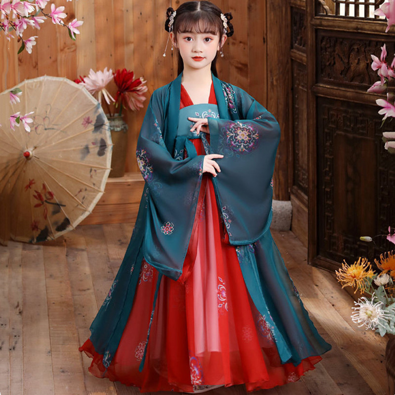 Baby Products For Summer - Summer Hanfu Dress Girl Fairy Tang