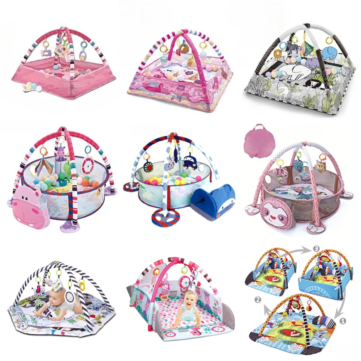 Baby Walker Activity - Educational Fitness Frame For Children Play