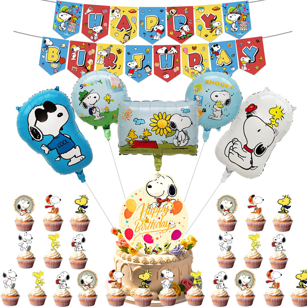 Snoopy Birthday Party Decorati - Baby Products Decoration incelemesi ve fiyatı