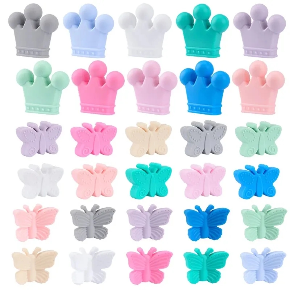 HOT SALE 10pcs/lot Silicone Cr - Baby Products Discount incelemesi ve fiyatı