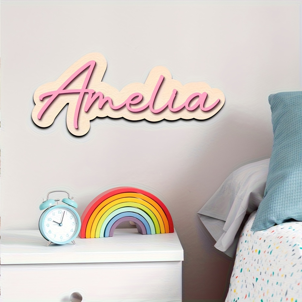 Personalized Double-Layered Wo - Baby Products Decoration incelemesi ve fiyatı