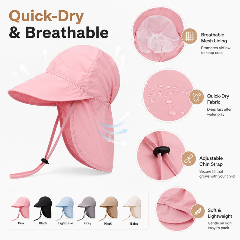 Quick Dry Baby Hats Summer Thi - Baby Products For Summer incelemesi ve fiyatı
