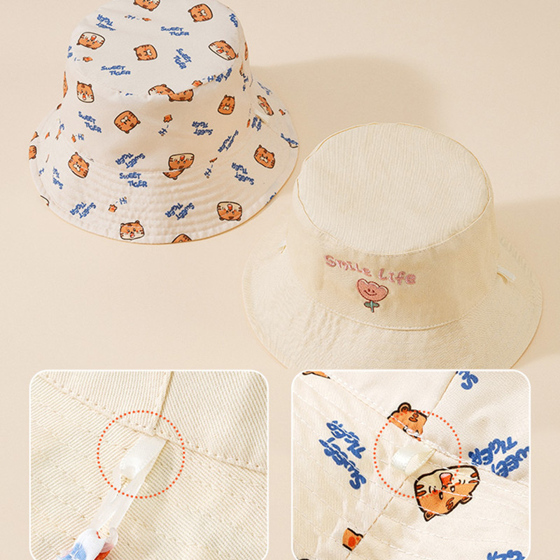 Letter Embroidered Baby Bucket - Baby Products For Summer incelemesi ve fiyatı
