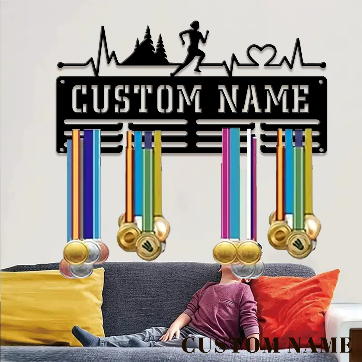 custom Marathon Sports Metal m - Baby Products Decoration incelemesi ve fiyatı