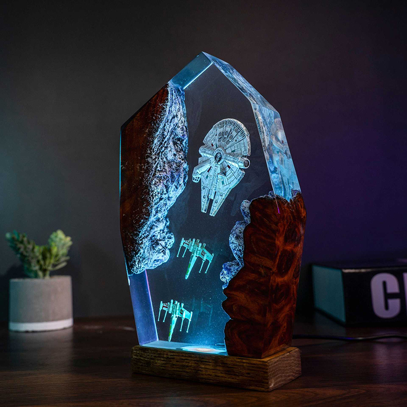 Table Resin Lamp Universe War  - Baby Products Decoration incelemesi ve fiyatı