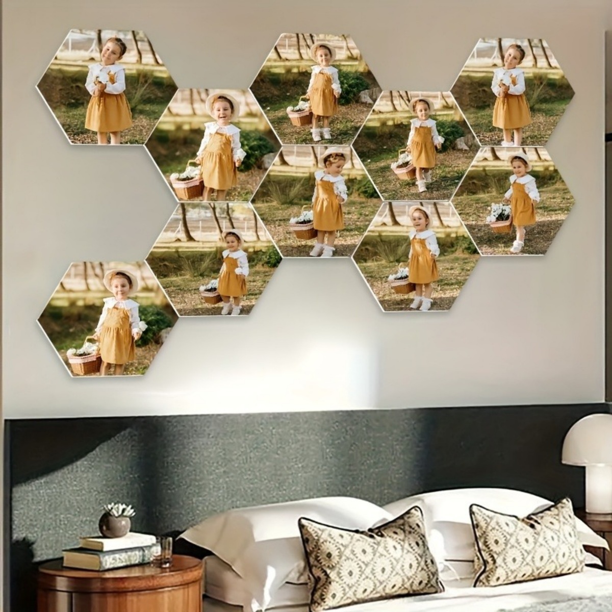 Custom Wall Decor — Modern Hex - Baby Products Decoration incelemesi ve fiyatı