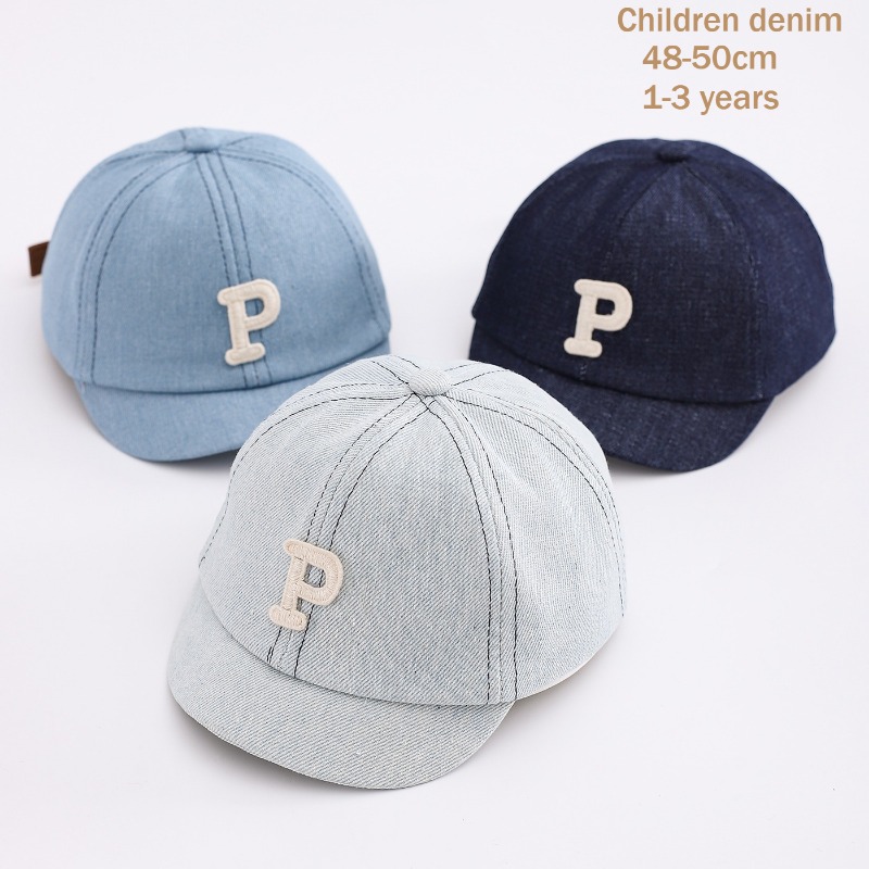 Kids Denim Baseball Cap 48-50c - Baby Products For Summer incelemesi ve fiyatı