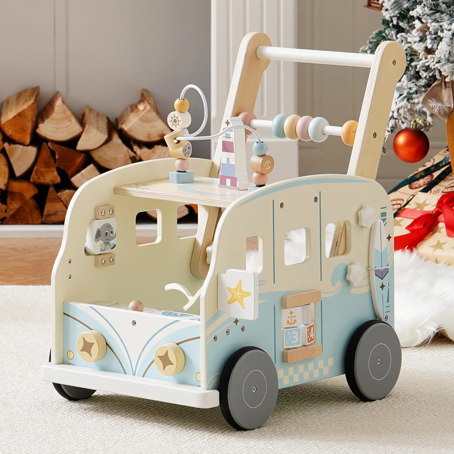 Robotime Robud Wooden Baby Wal - Baby Walker Activity incelemesi ve fiyatı