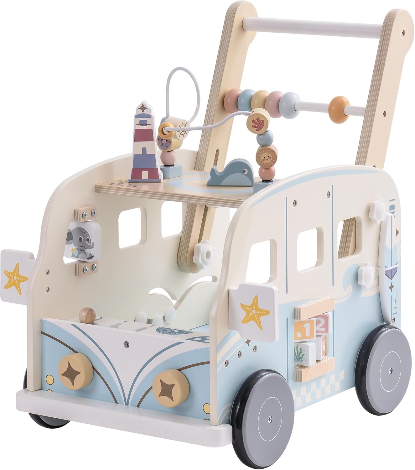 Robotime Robud Wooden Baby Wal - Baby Walker Activity incelemesi ve fiyatı