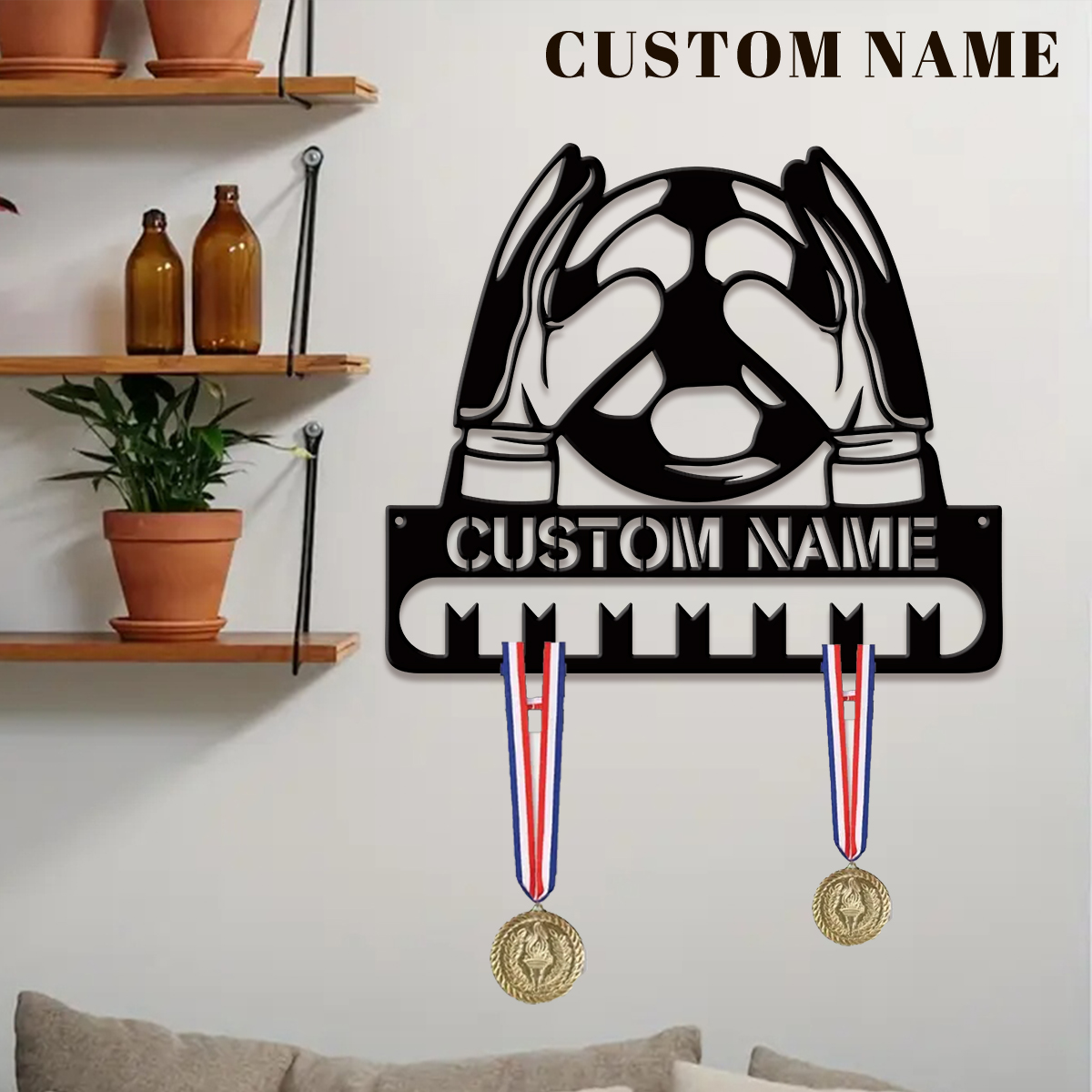 Custom Football Player Metal M - Baby Products Decoration incelemesi ve fiyatı