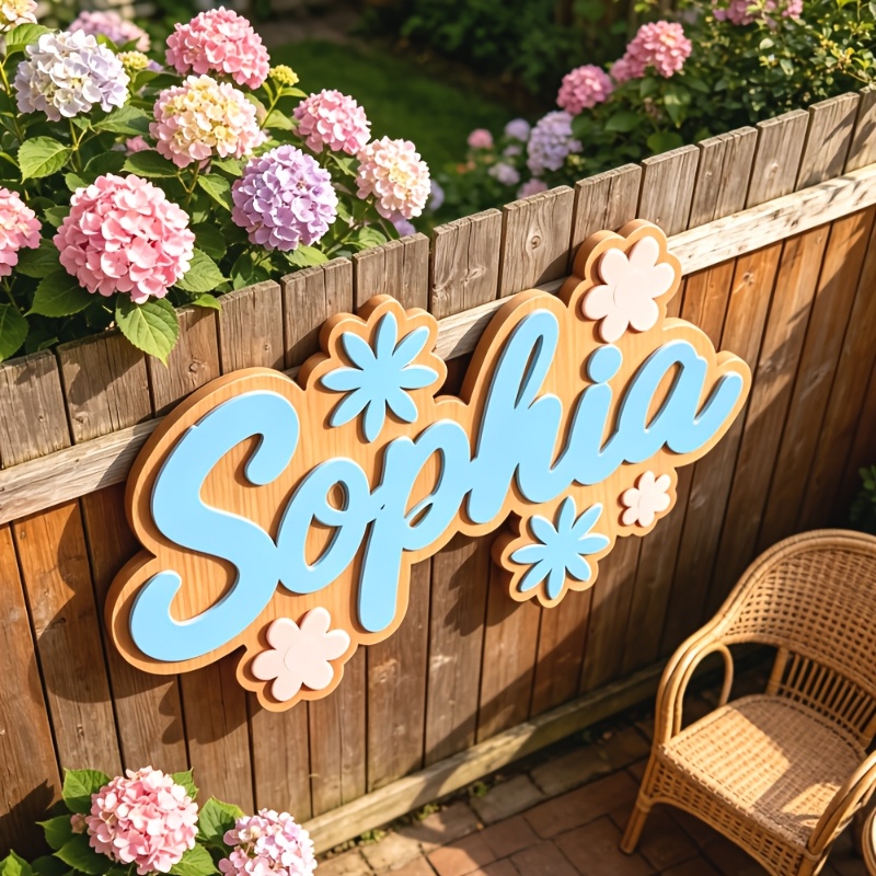 Personalized Floral Themed Nam - Baby Products Decoration incelemesi ve fiyatı