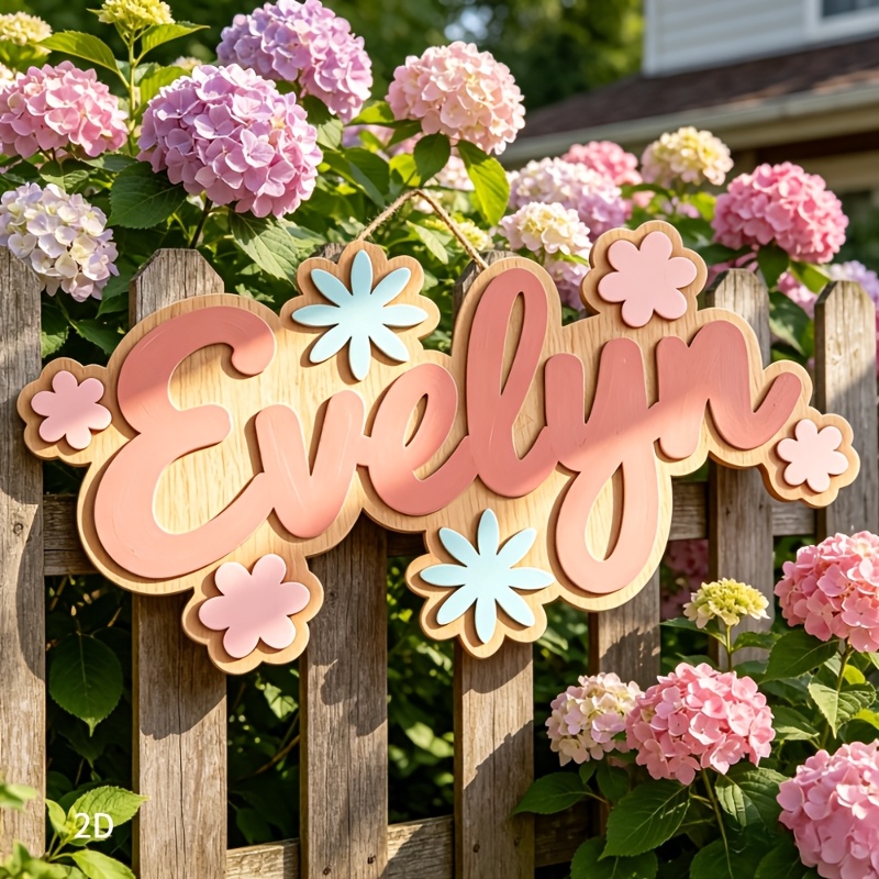 Personalized Floral Themed Nam - Baby Products Decoration incelemesi ve fiyatı