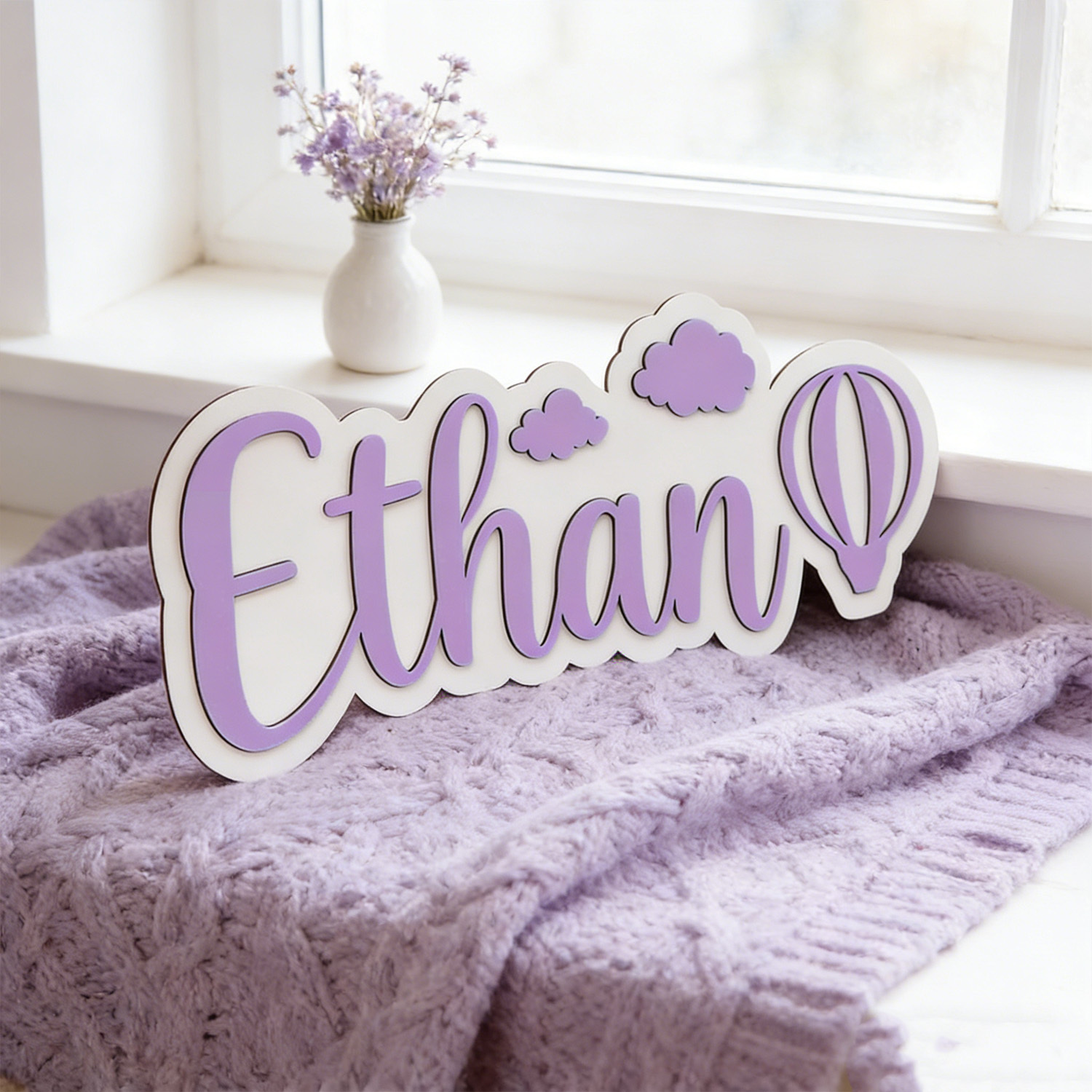 Personalized Hot Air Balloon & - Baby Products Decoration incelemesi ve fiyatı