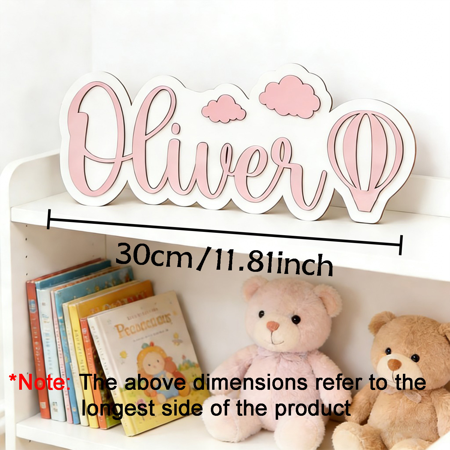 Personalized Hot Air Balloon & - Baby Products Decoration incelemesi ve fiyatı